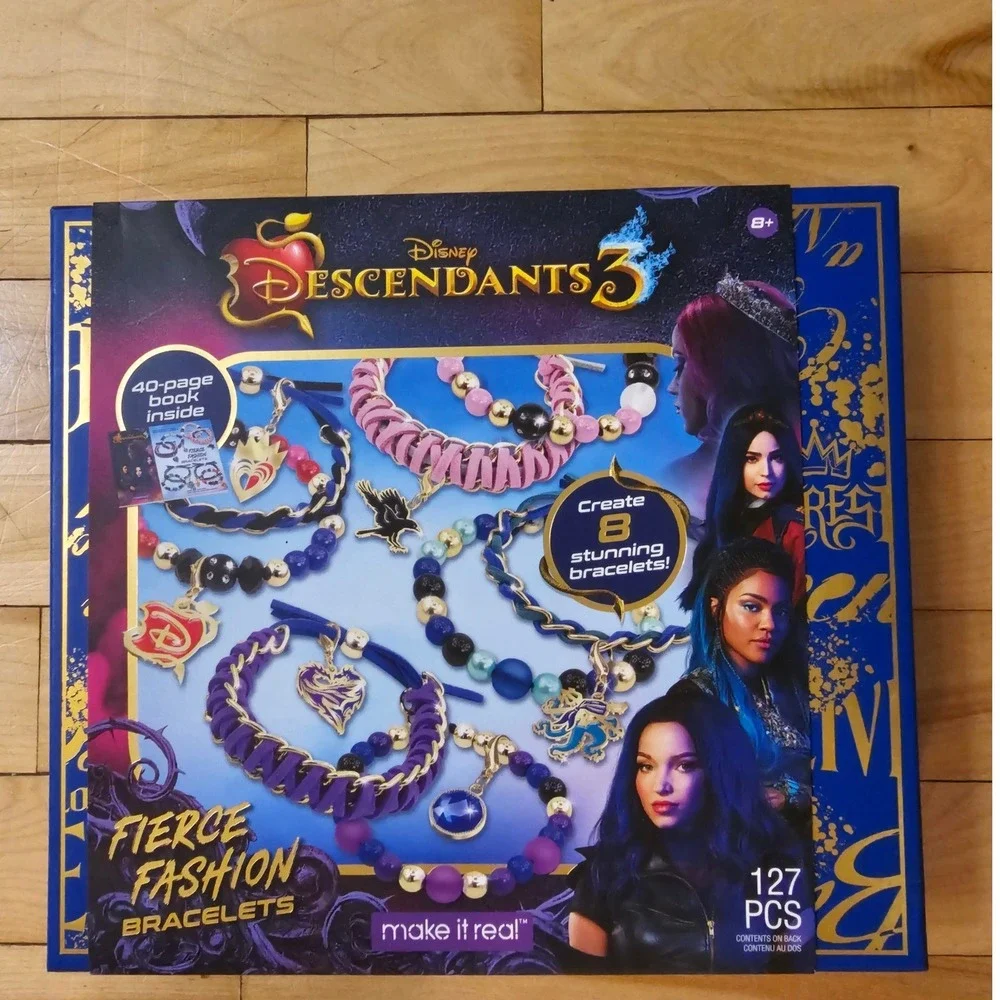 Disney Descendants 3 Fierce Fashion Bracelets Make It Real DIY Jewelry Kit 127pc